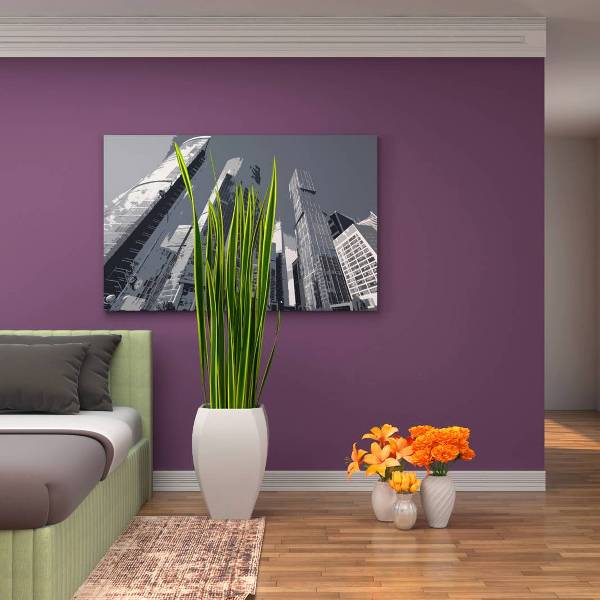 Illustration of the bedroom interior